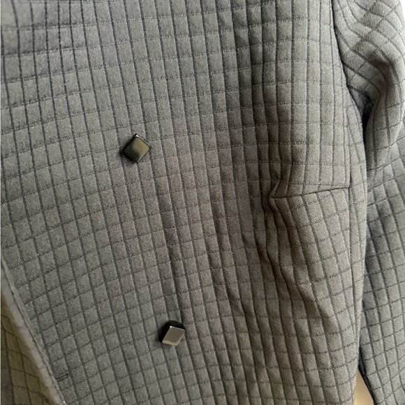 Vintage Maggy London Black Double-Breasted Blazer - Picture 4 of 13